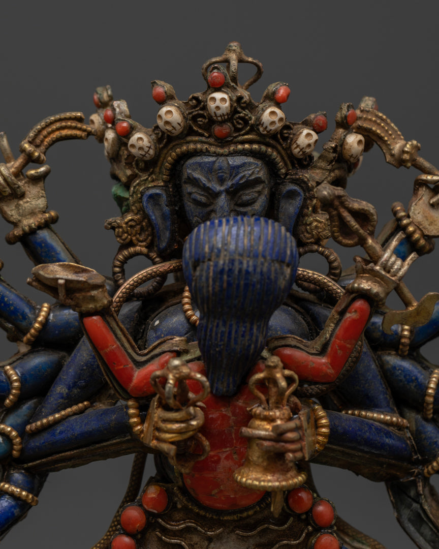 Buddhist Kalachakra Deity Statue | Spiritual Decor