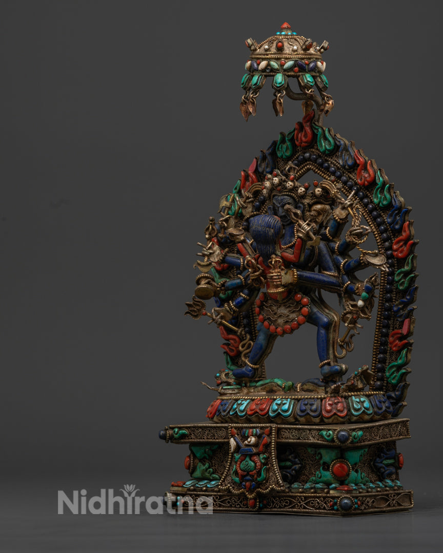 Buddhist Kalachakra Deity Statue | Spiritual Decor