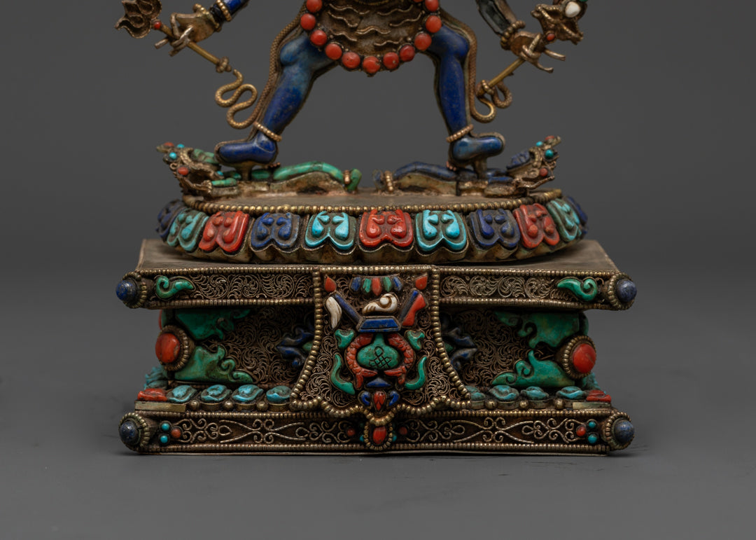 Buddhist Kalachakra Deity Statue | Spiritual Decor