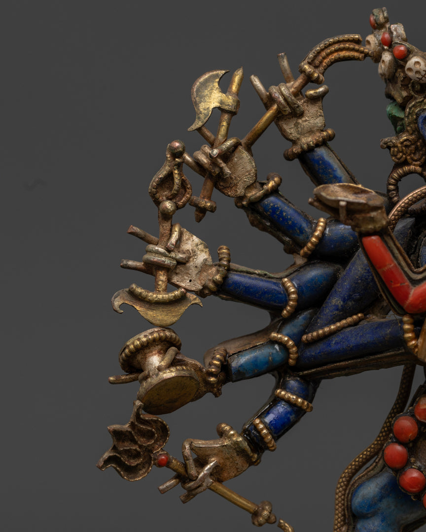 Buddhist Kalachakra Deity Statue | Spiritual Decor