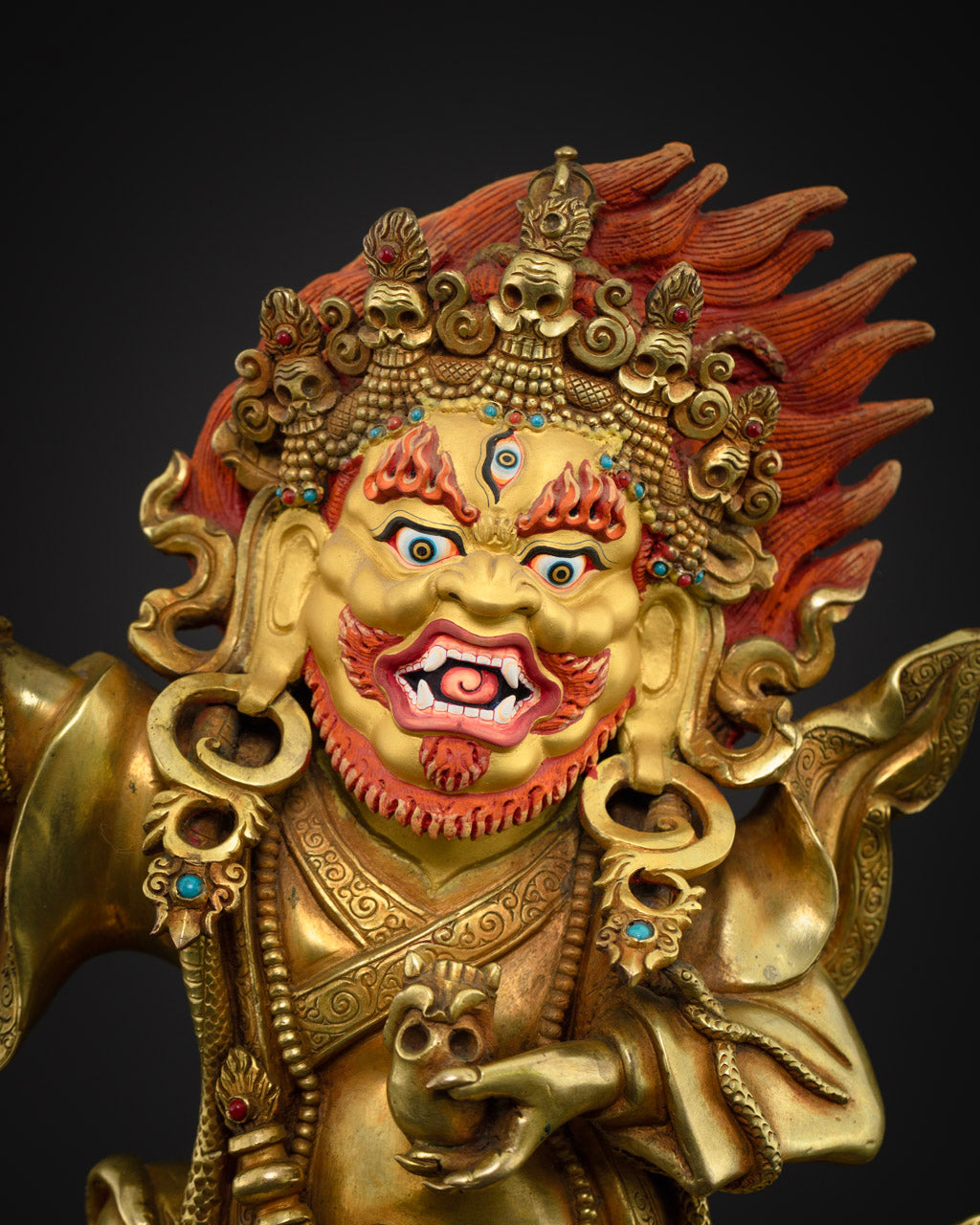 Mahakala Bernagchen Statue | Powerful Protector of Dharma