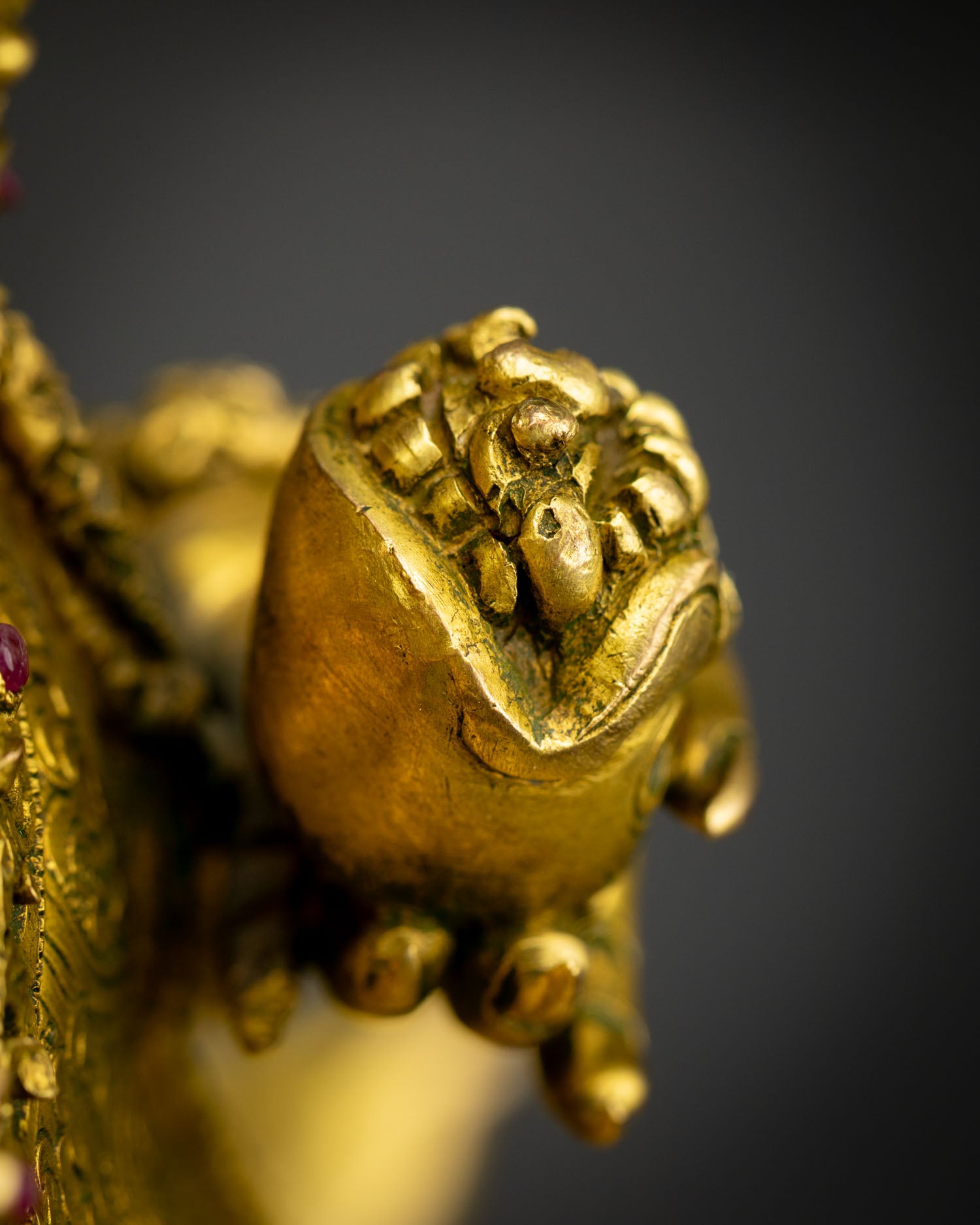 Mahakala Bernagchen Sculpture – Fierce Dharma Protector