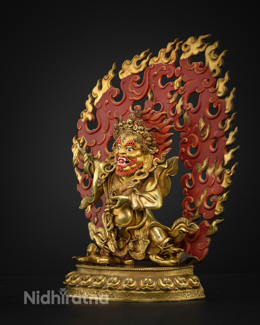 Mahakala Bernagchen Statue | Powerful Protector of Dharma