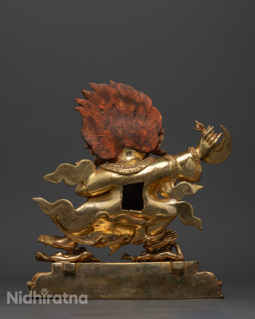 Mahakala Bernagchen "The Black Cloak" Statue