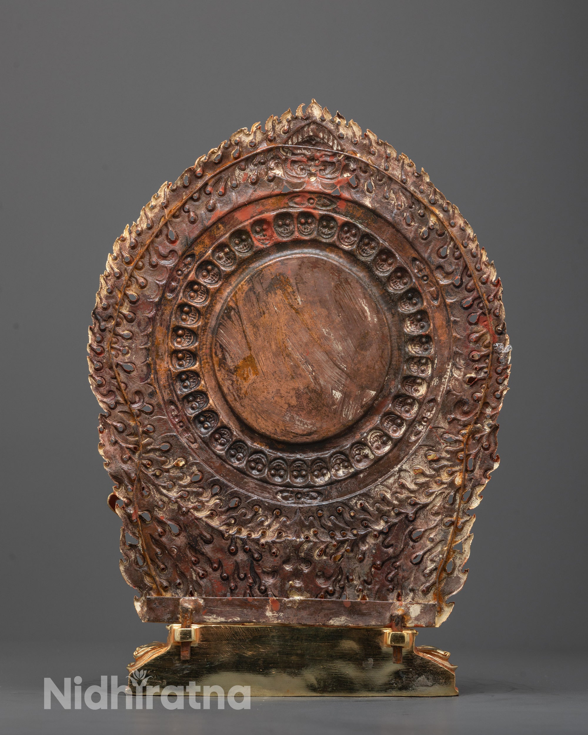 Six Armed Mahakala Statue | Handmade Buddhist Tibetan Protector