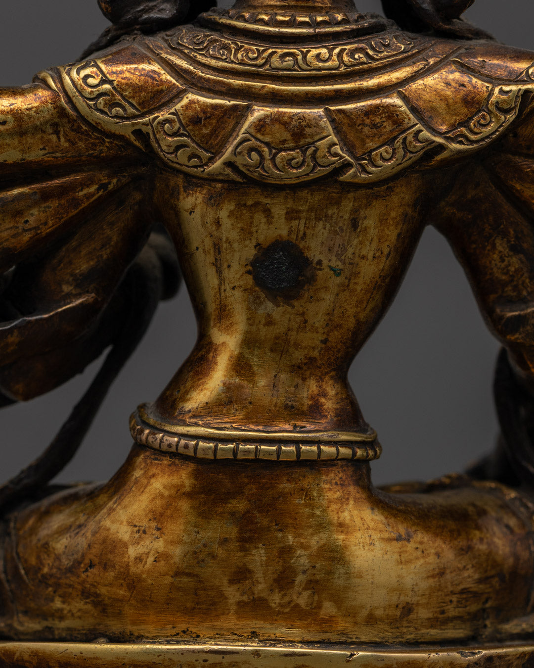 Antique Mahamanjushri Statue | Unique Handcrafted Buddhist Statue