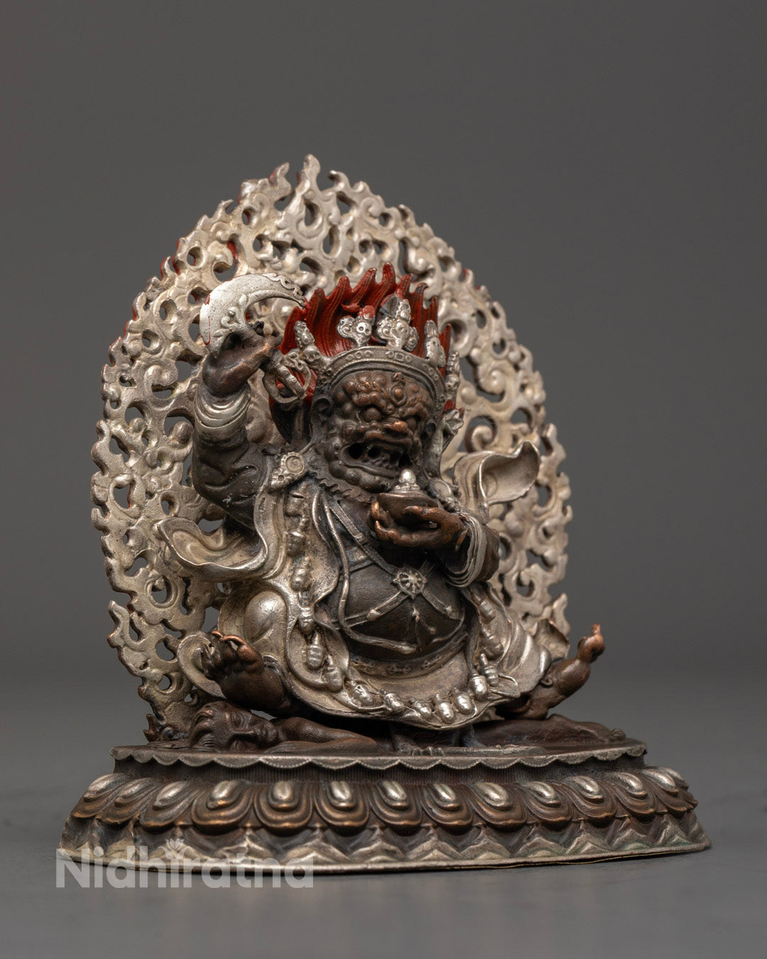 Mahakala Bernegchen Statue