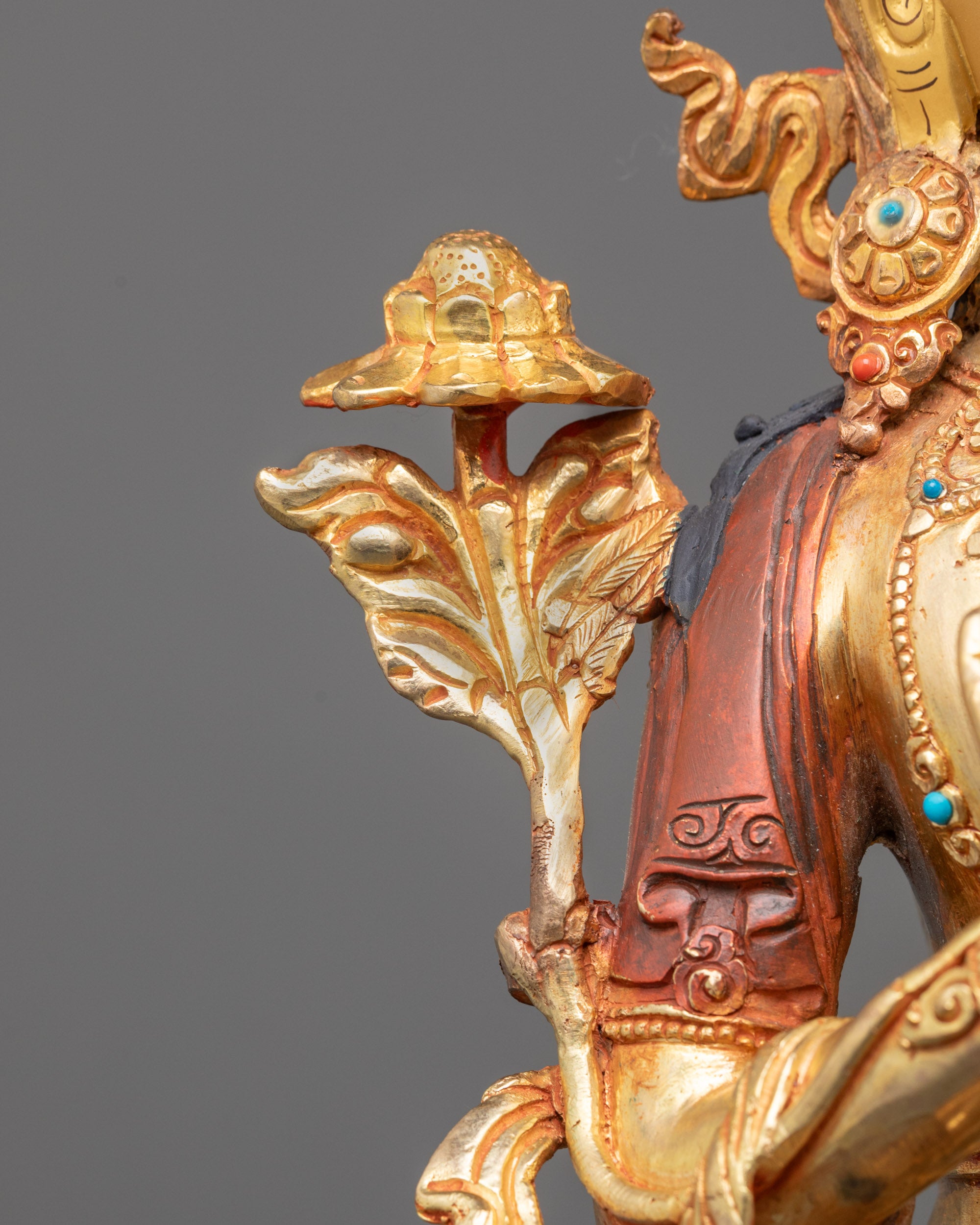 Masterfully Sculpted Maitreya Buddha Statue | Tibetan Buddhist Art