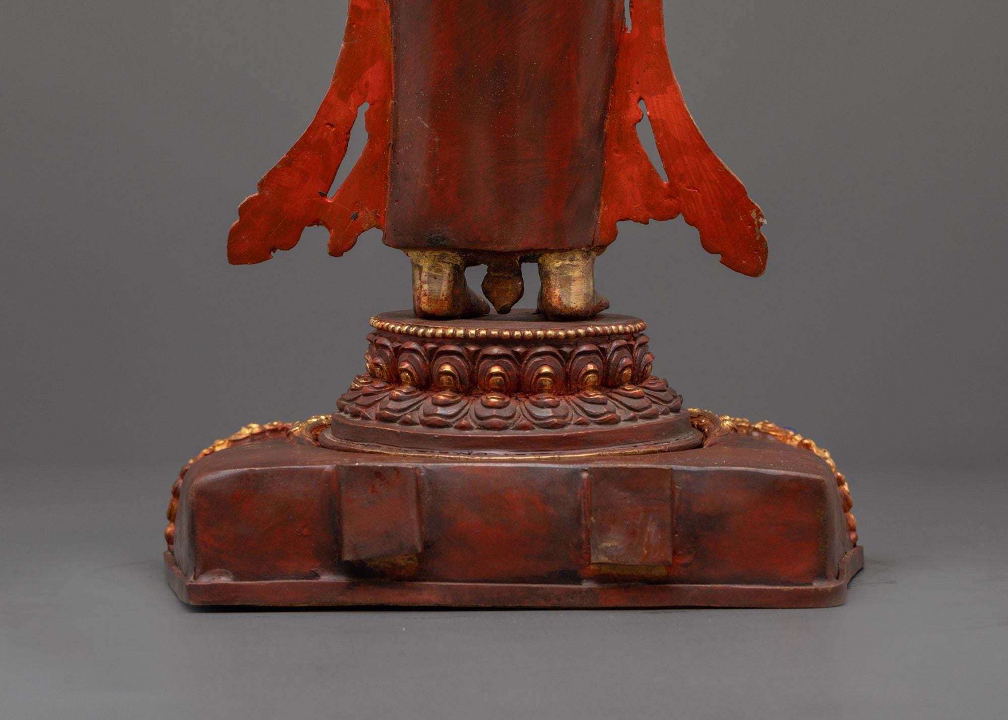 Masterfully Sculpted Maitreya Buddha Statue | Tibetan Buddhist Art
