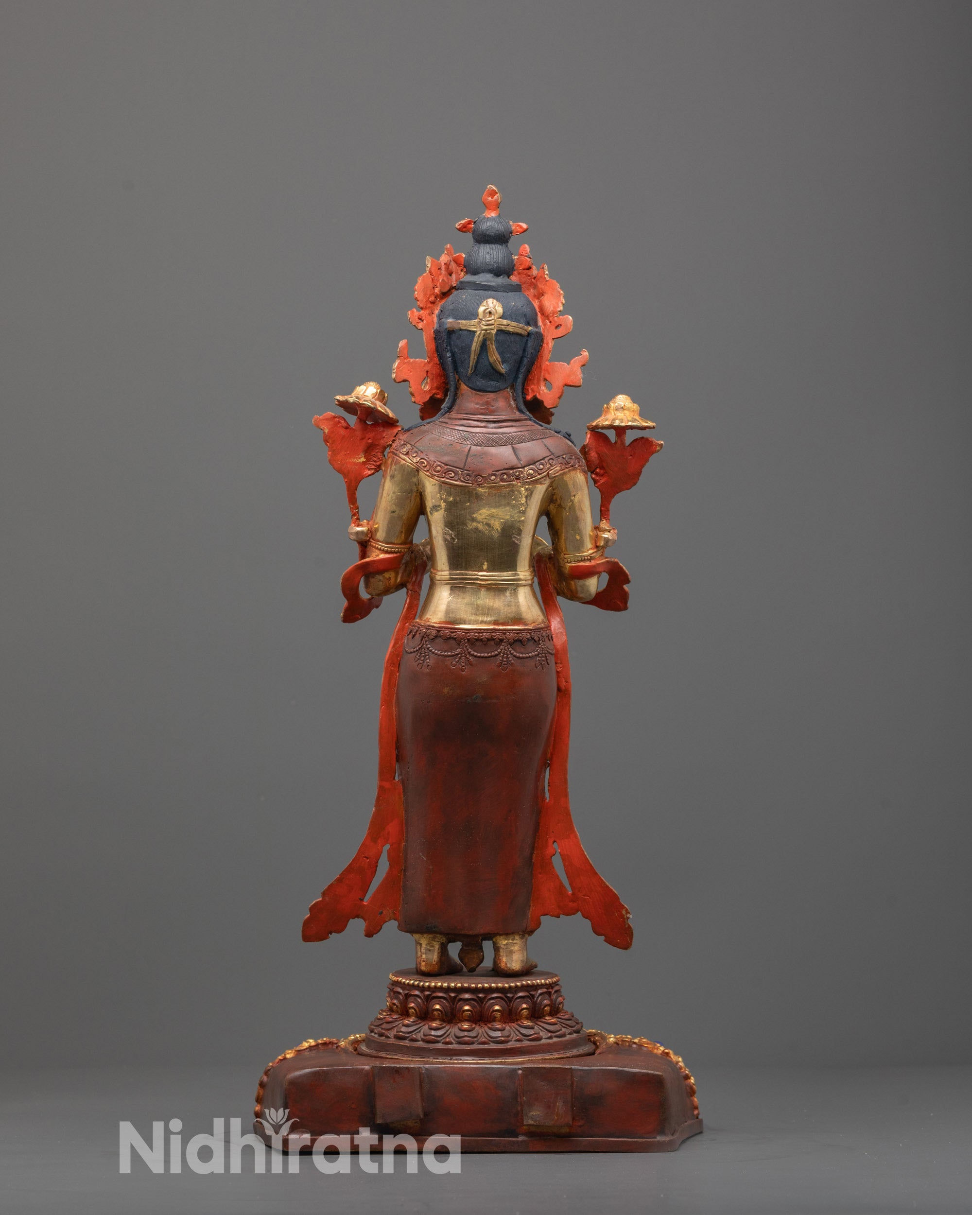 Masterfully Sculpted Maitreya Buddha Statue | Tibetan Buddhist Art