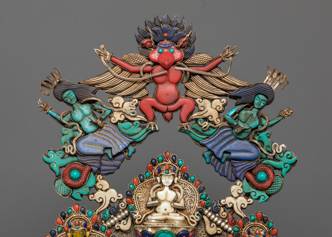 Gold Maitreya Buddha Statue | Future Buddha Sculpture