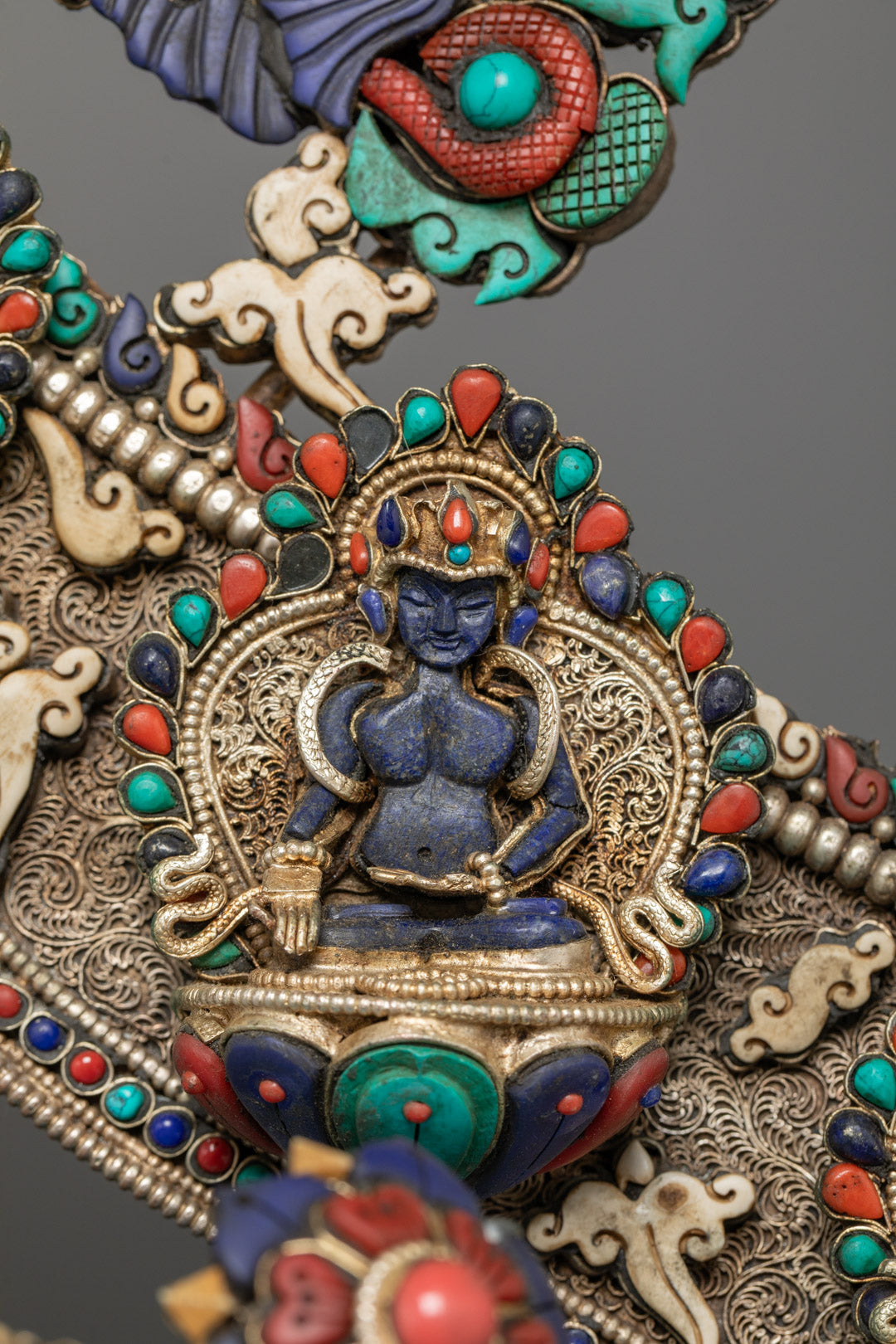 Gold Maitreya Buddha Statue | Future Buddha Sculpture