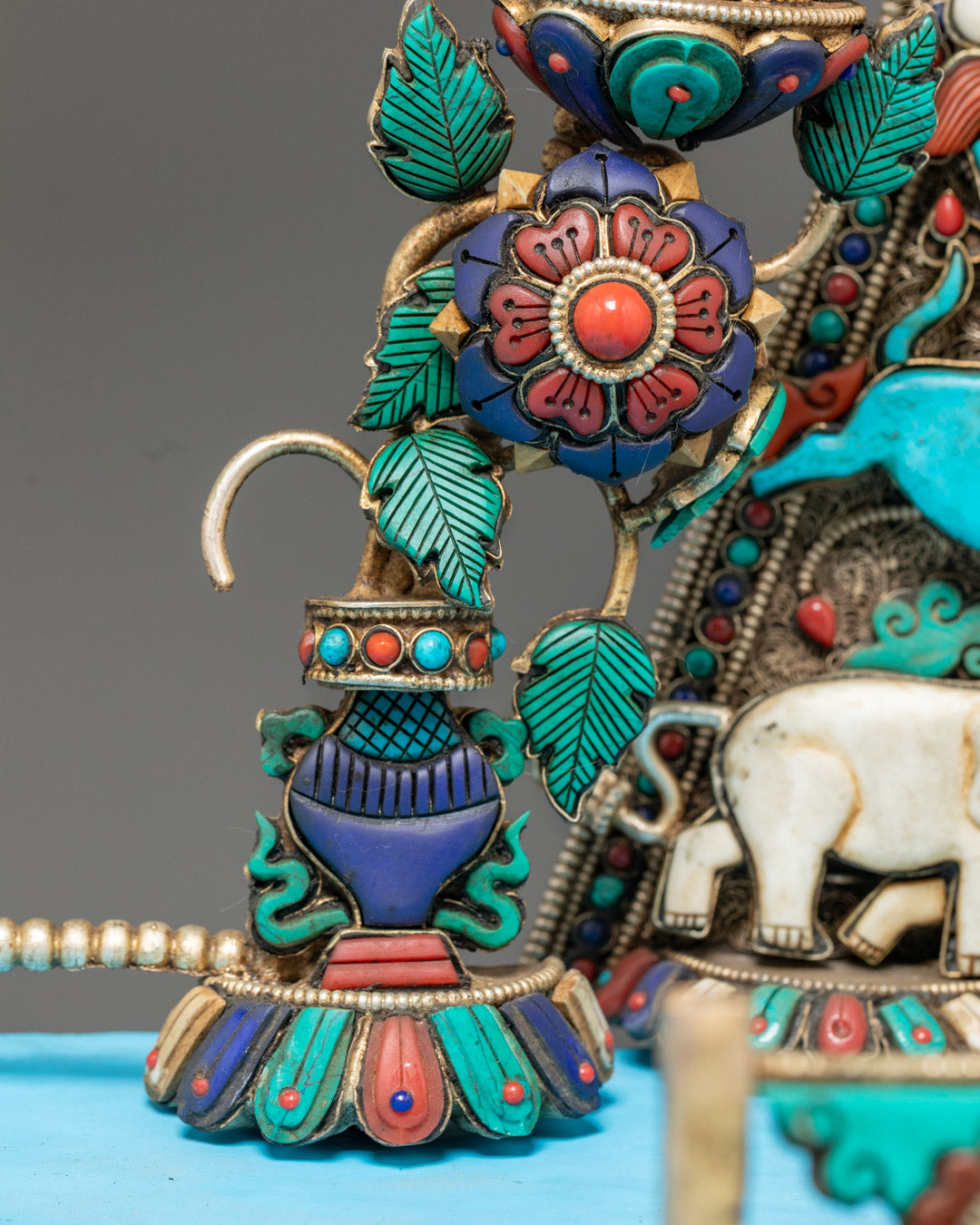 Gold Maitreya Buddha Statue | Future Buddha Sculpture