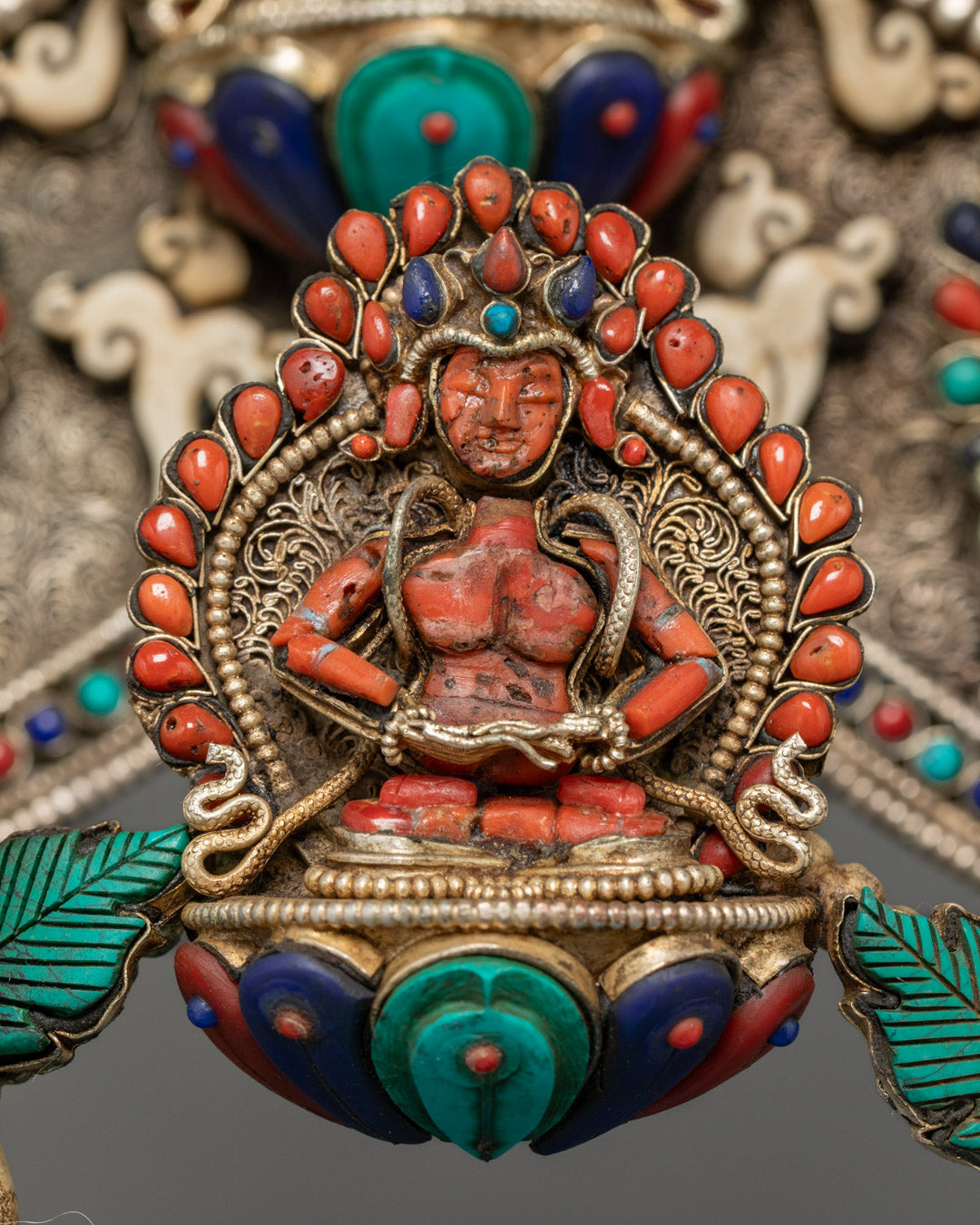 Gold Maitreya Buddha Statue | Future Buddha Sculpture