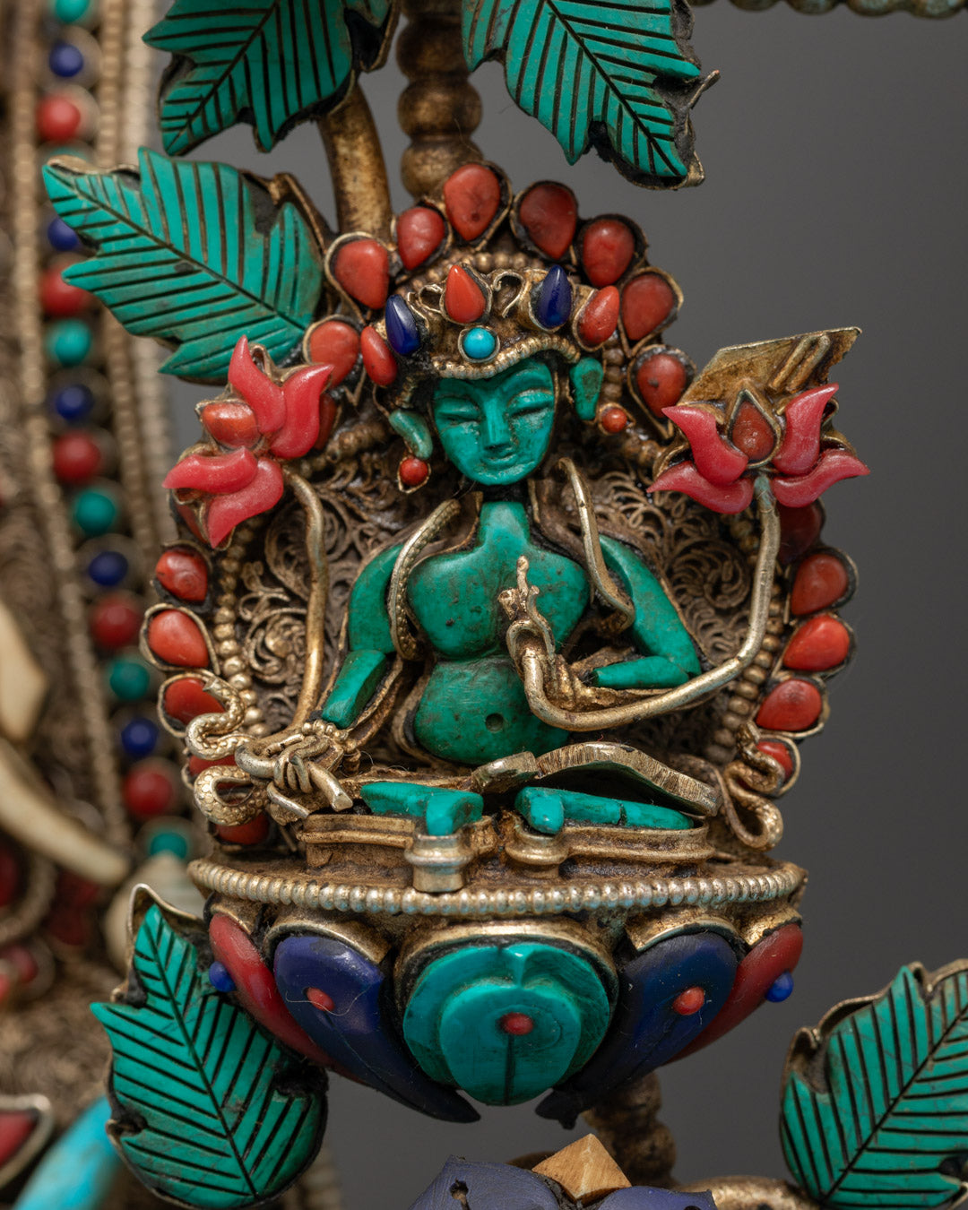 Gold Maitreya Buddha Statue | Future Buddha Sculpture