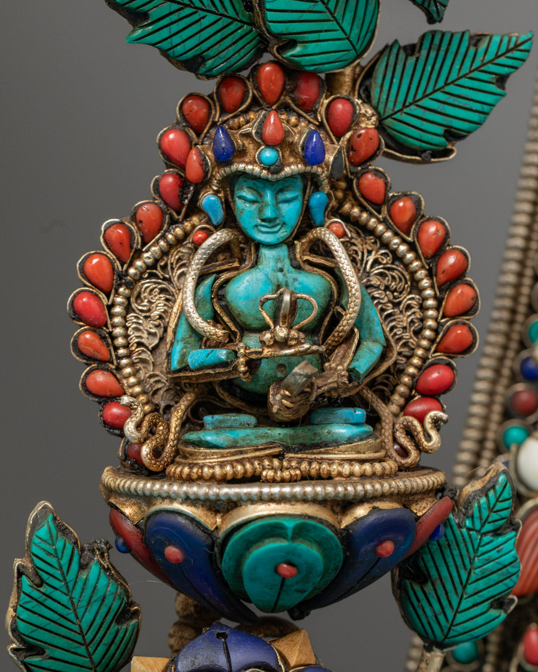 Gold Maitreya Buddha Statue | Future Buddha Sculpture