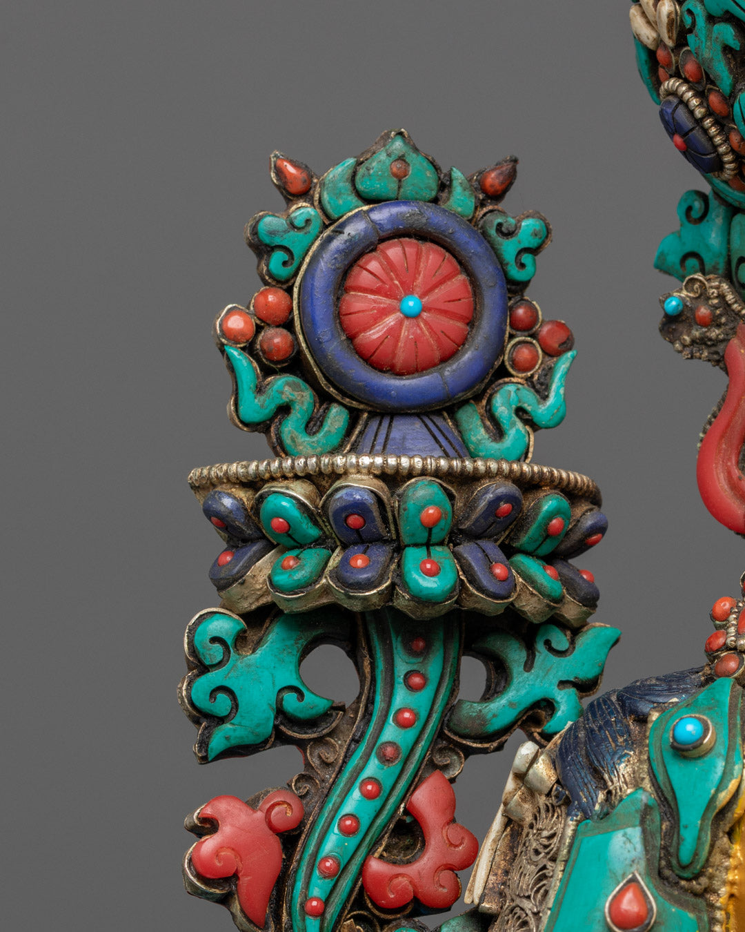 Gold Maitreya Buddha Statue | Future Buddha Sculpture