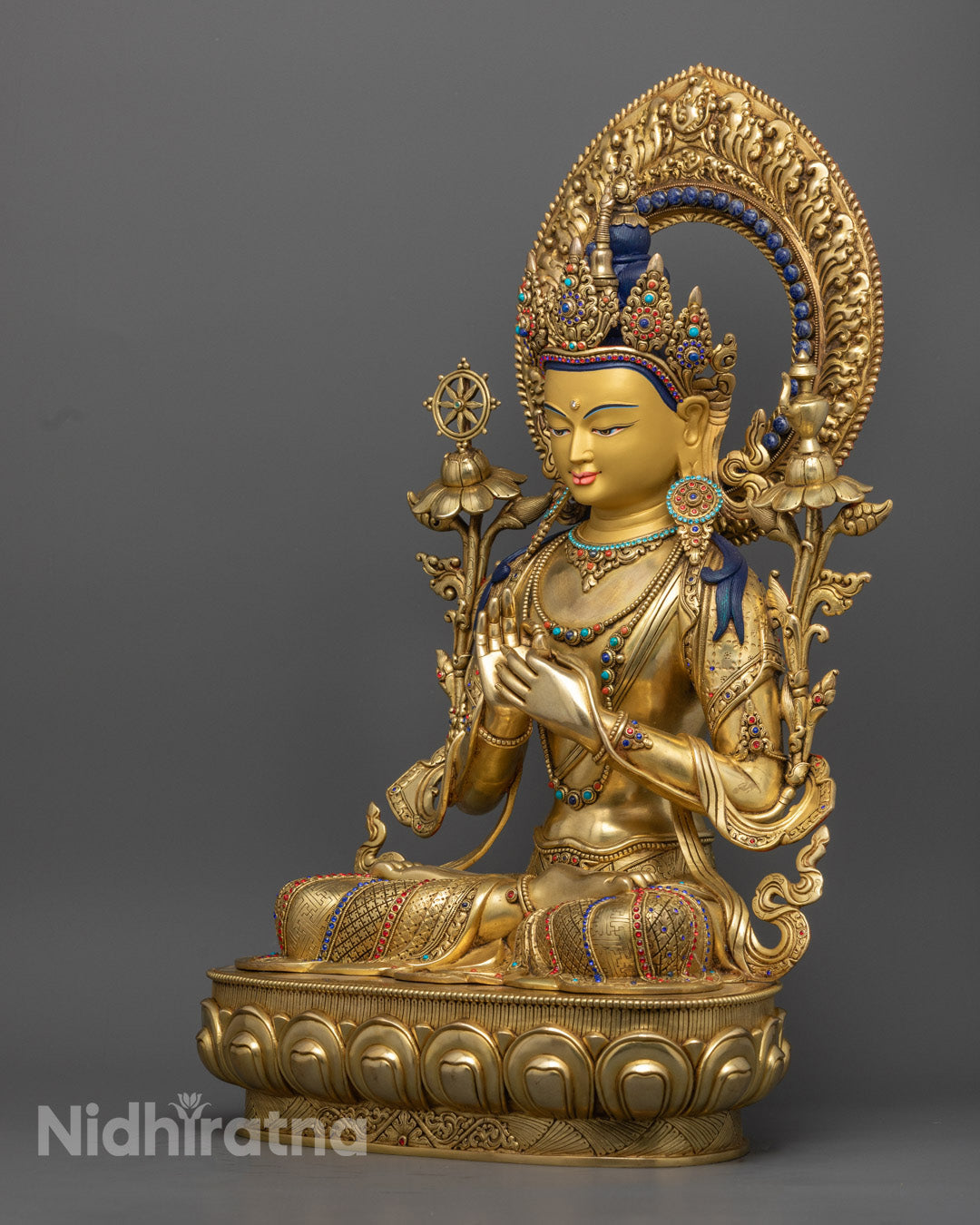 Maitreya Buddha Statue | Traditional Handcrafted Idol