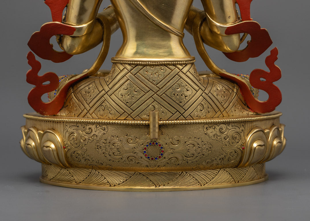 Maitreya Buddha Statue | Traditional Handcrafted Idol