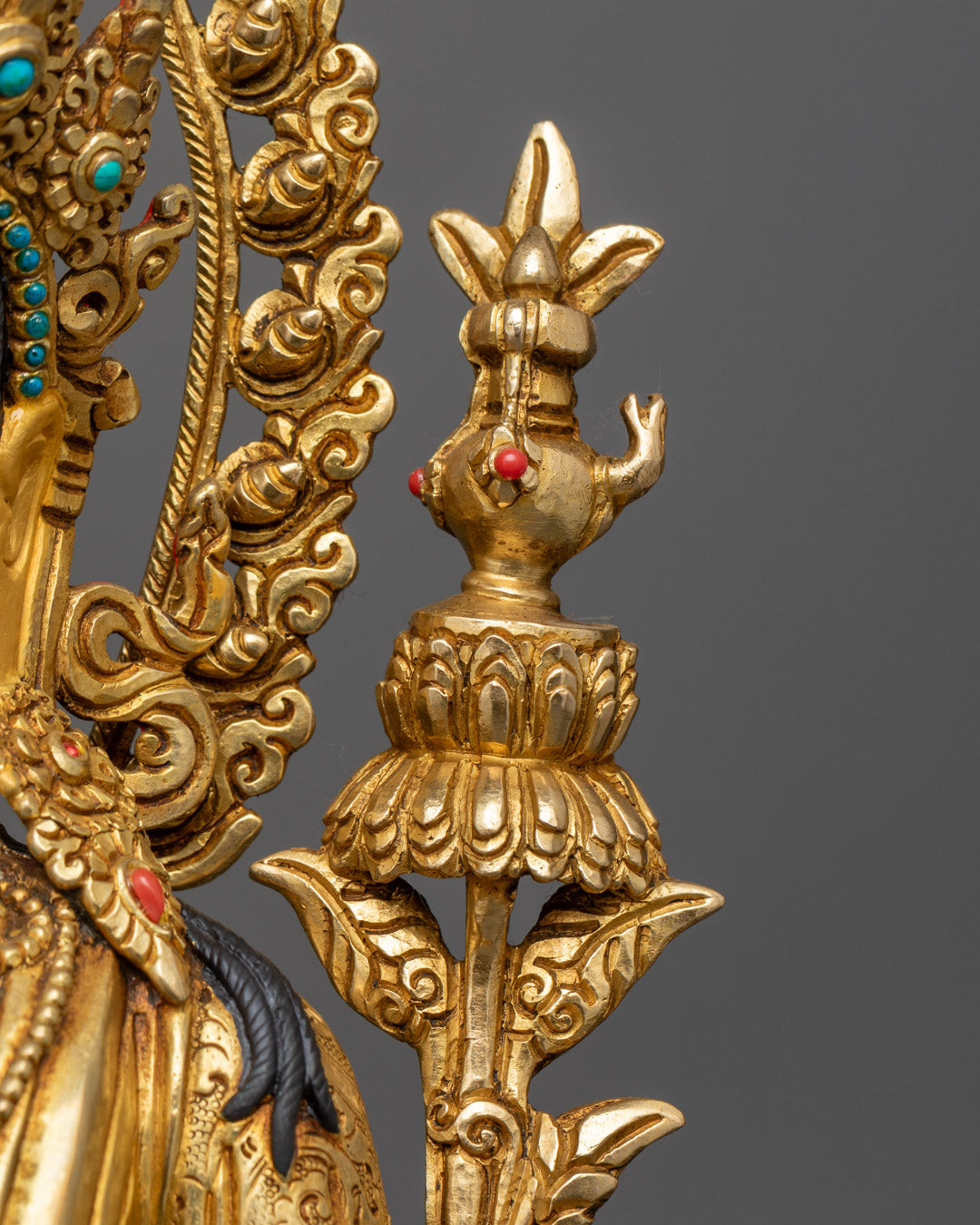 Maitreya Buddha Statue | Hand-Carved Tibetan Buddha | Future Buddha