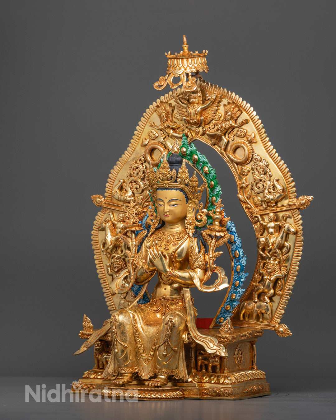 Religious Maitreya Buddha Statue | Symbol of Future Enlightenment
