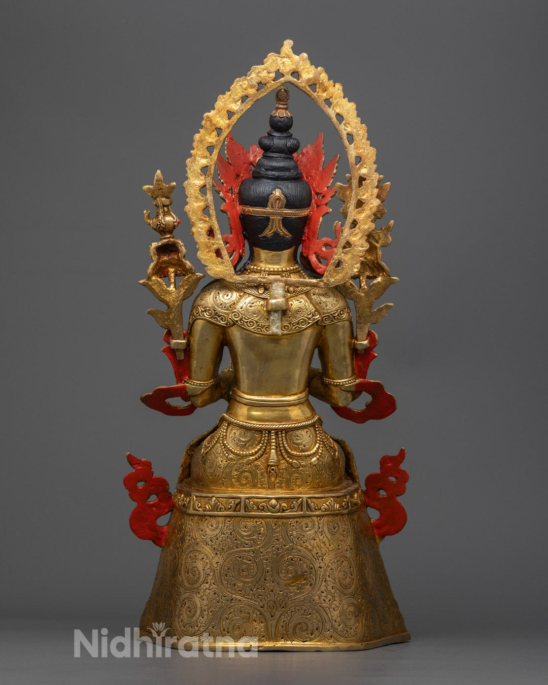 Maitreya Buddha Statue | Hand-Carved Tibetan Buddha | Future Buddha