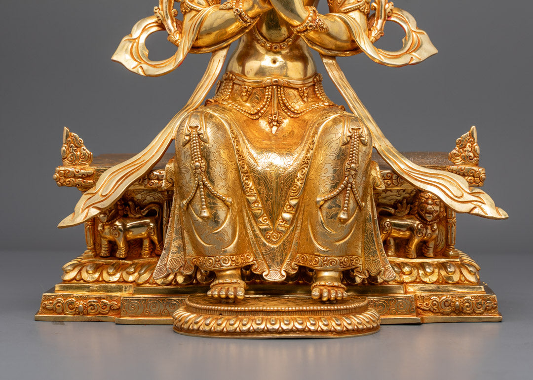 Religious Maitreya Buddha Statue | Symbol of Future Enlightenment