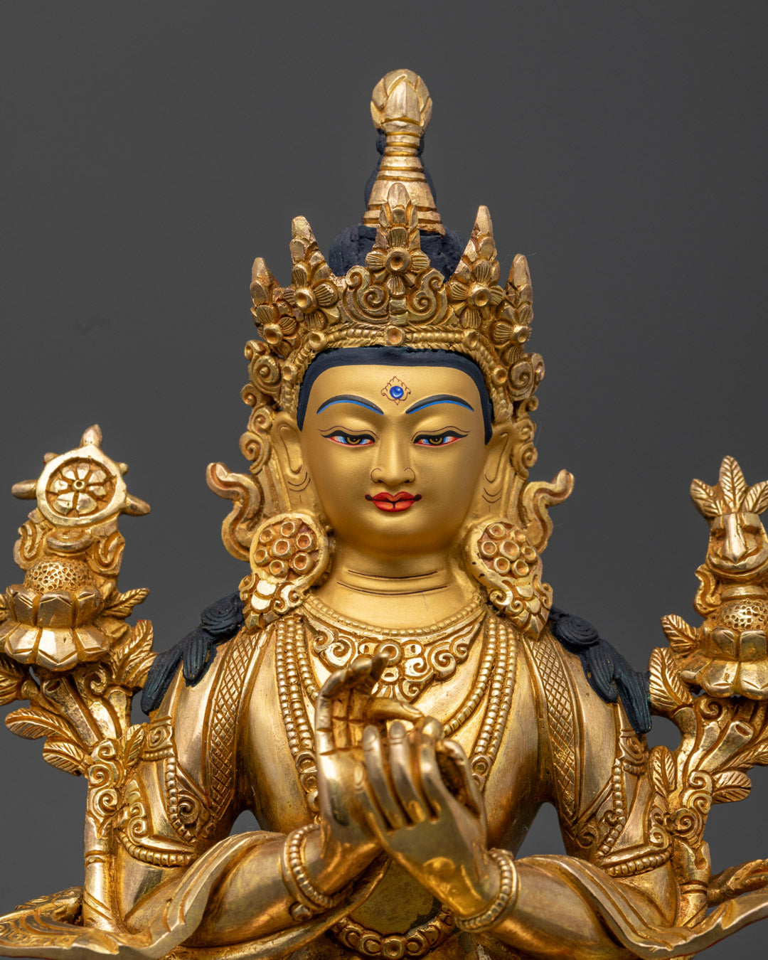 Maitreya Buddha Statue | Handcrafted Tibetan Sculpture