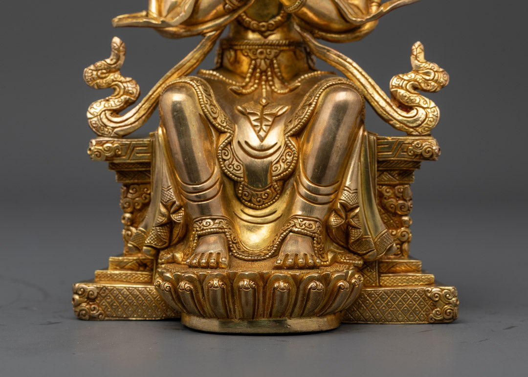 Maitreya Buddha Statue | Handcrafted Tibetan Sculpture