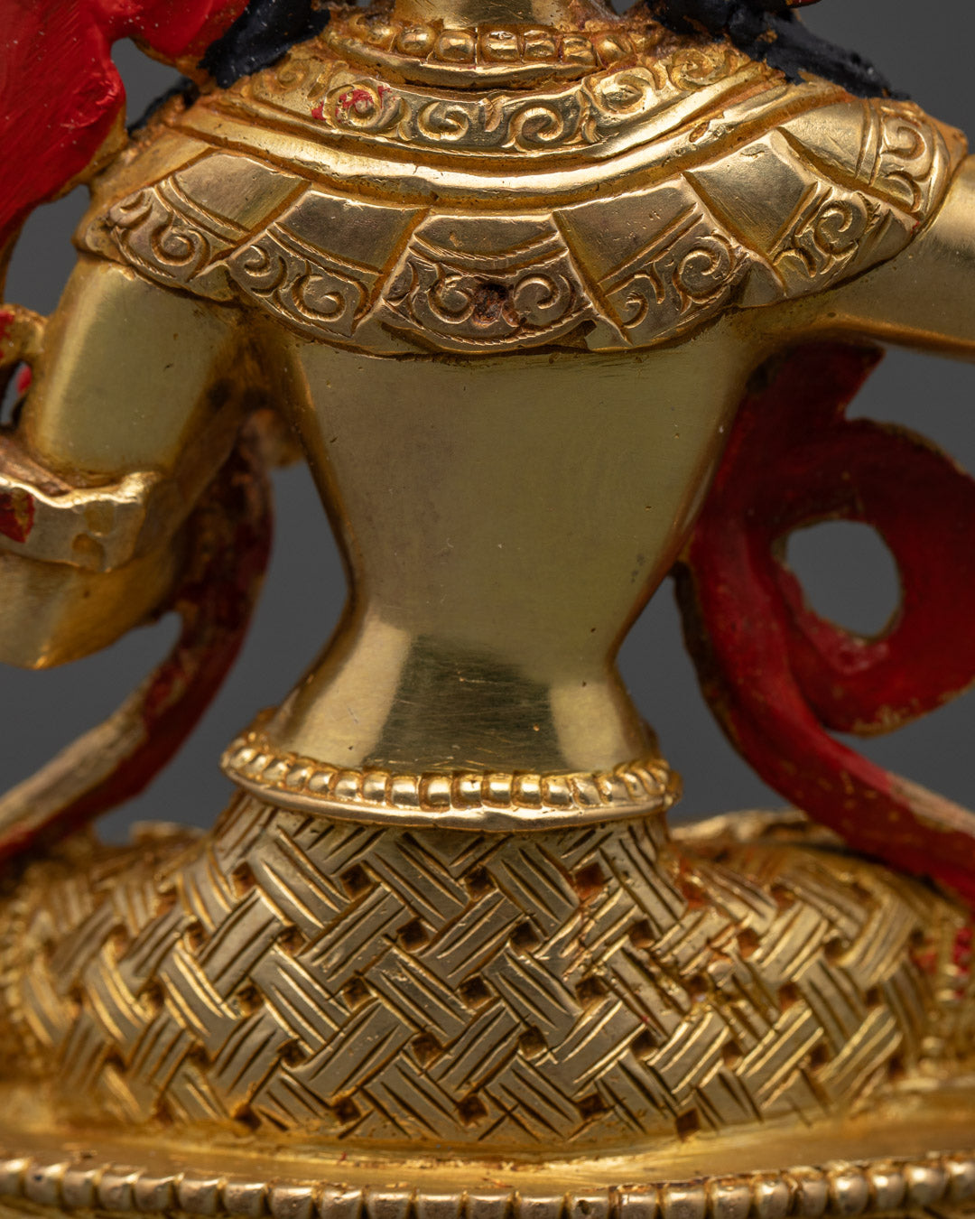 Manjushri Statue | 24K Gold Gilded Icon of Higher Knowledge