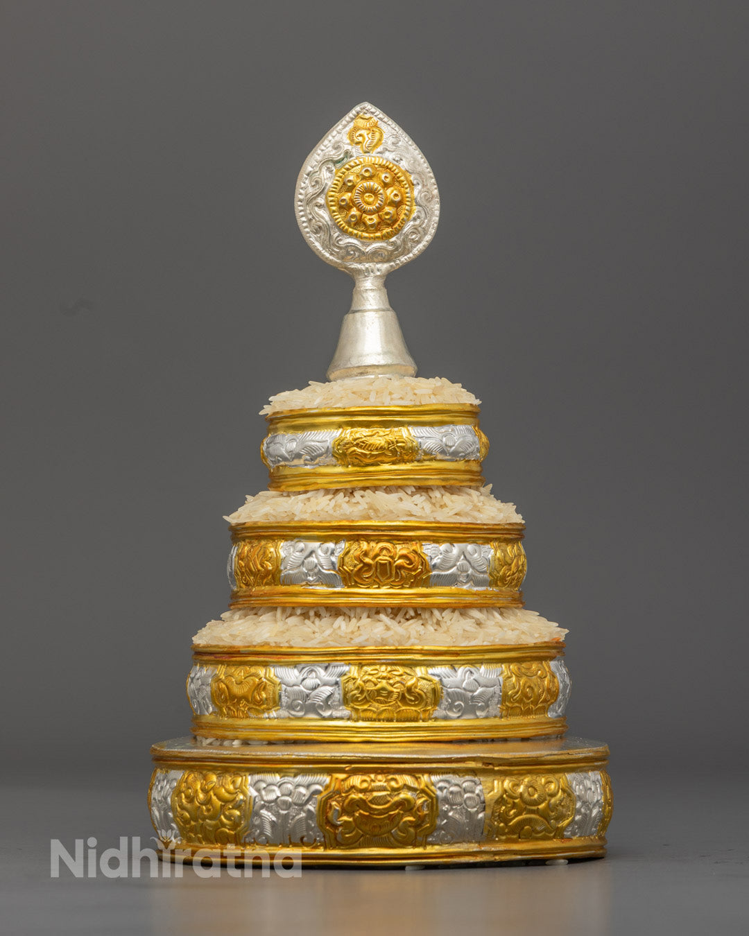 Mandala Offering Ritual Tools for Tibetan Practice