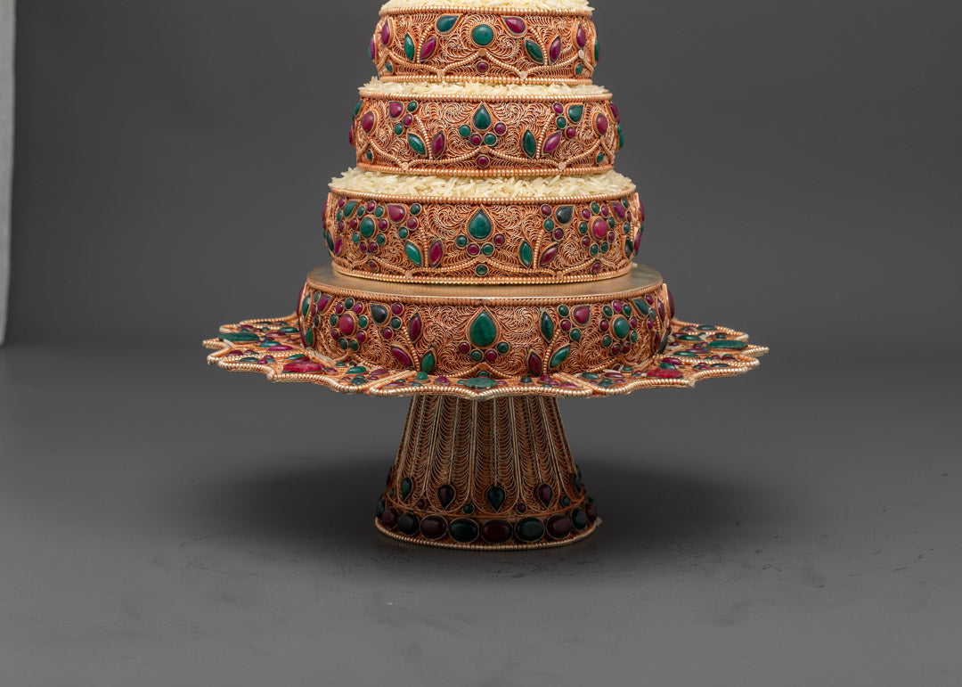 Tibetan Ratna Mandala Offering from Nepal