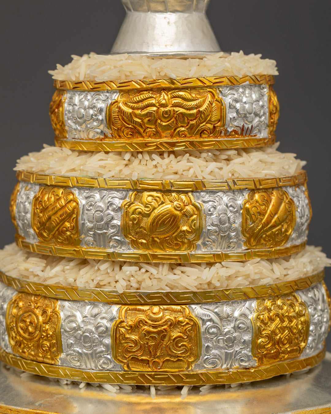 Traditional Buddhist Mandala Offering Set