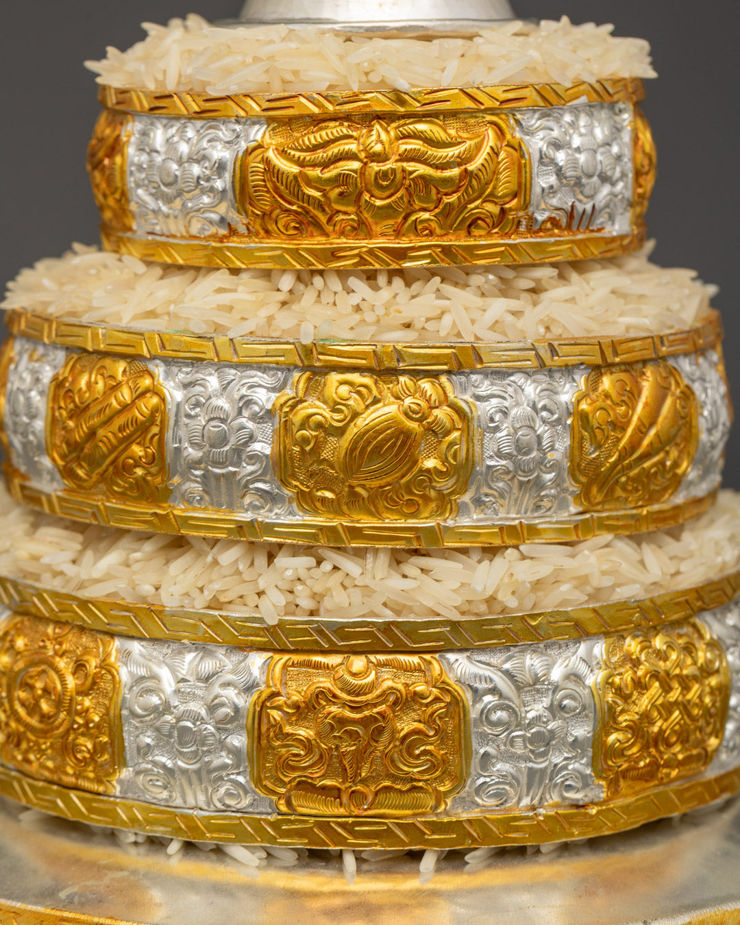 Traditional Buddhist Mandala Offering Set