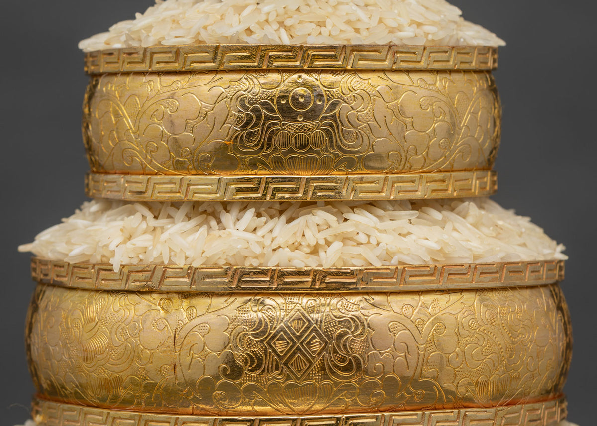 7" Mandala Offering Set | Tibetan Buddhist Meditation Offering