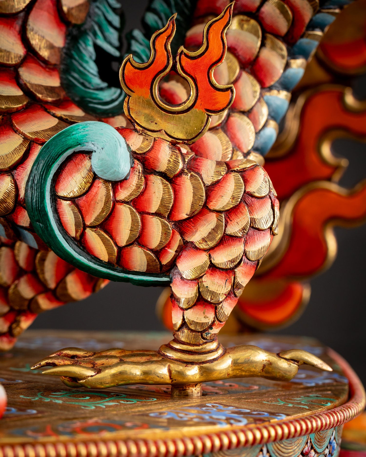 White Dzambhala Statue | Hand-Carved Newari Masterpiece