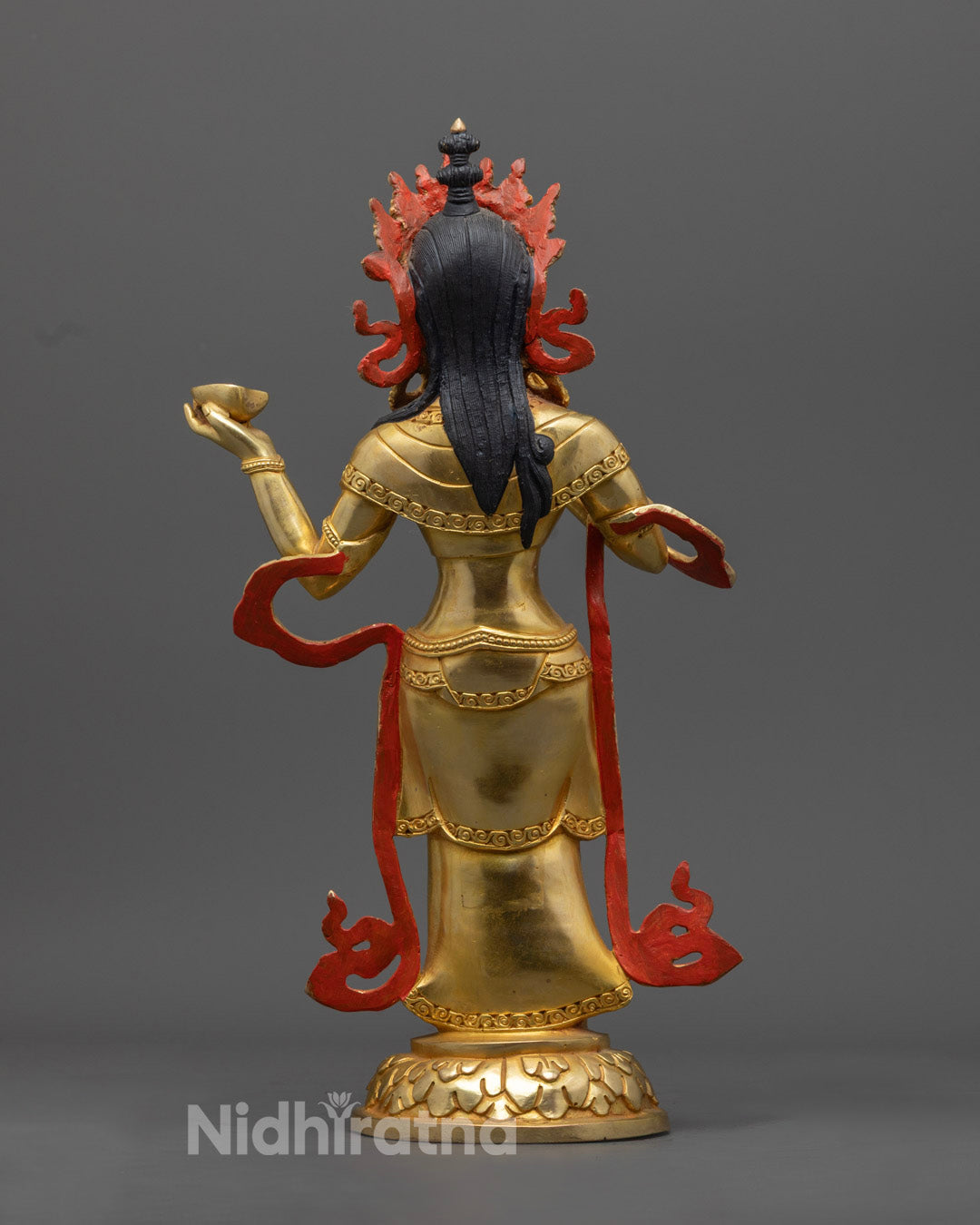 Divine Feminine Duo: Yeshe Tsogyal & Mandarva Statue Set