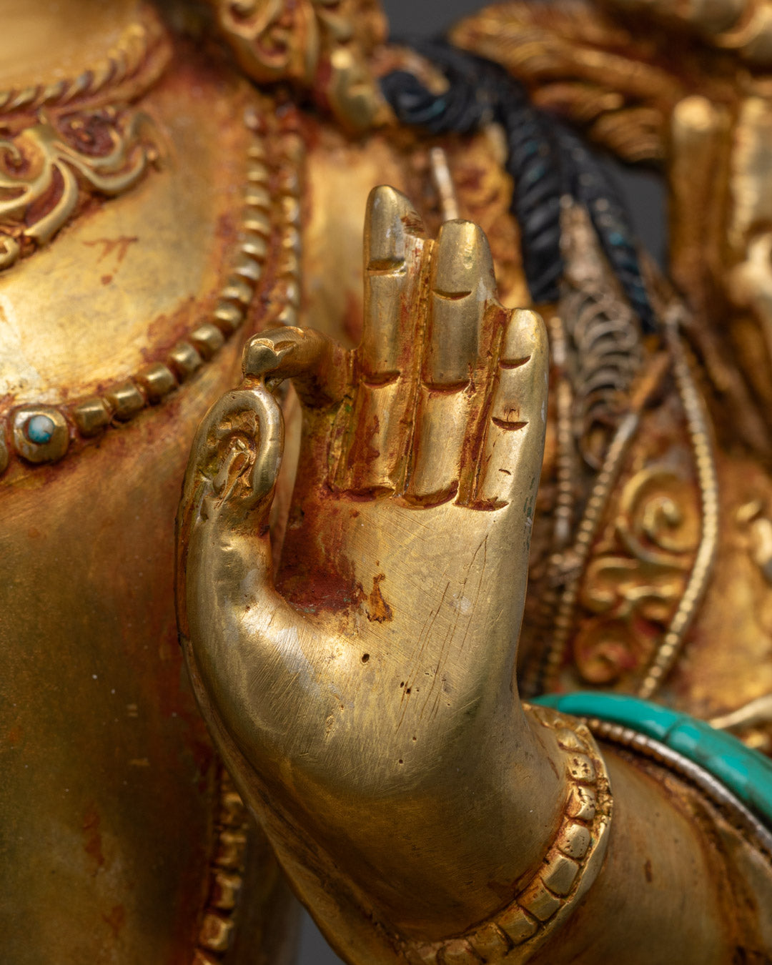 Manjushri Sculpture | Handmade Statue for Wisdom & Enlightenment