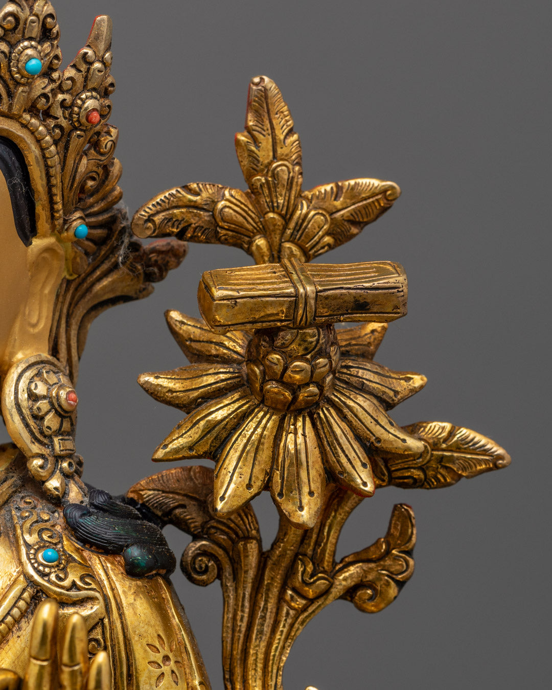 Tibetan Manjushree Statue | Bodhisattva of Wisdom