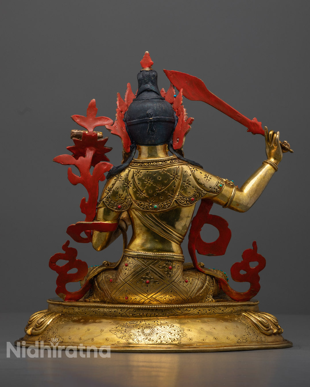 Tibetan Manjushree Statue | Bodhisattva of Wisdom