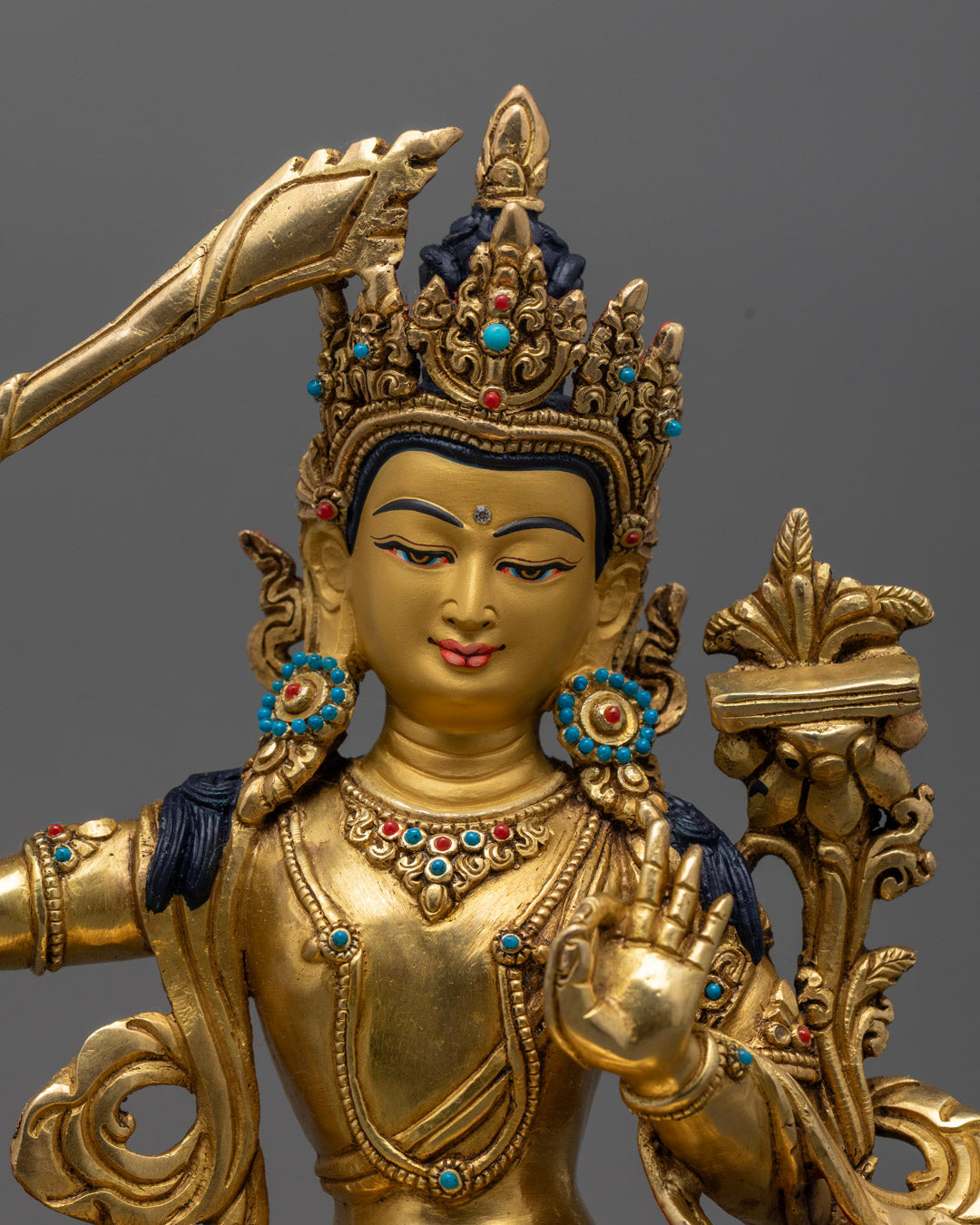 Tibetan Manjushri Statue | Manjushree Statue | Himalayan Artistry