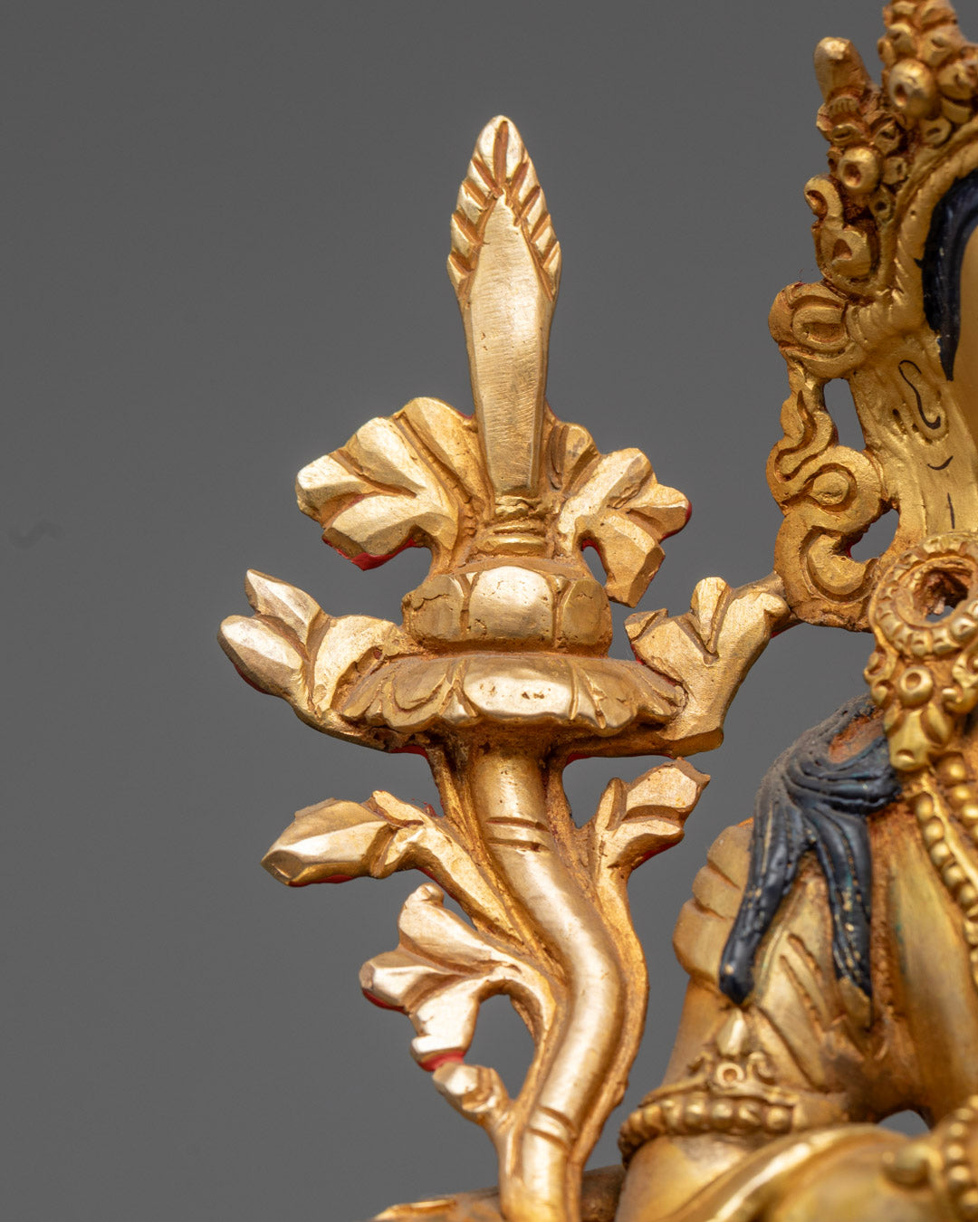 Tibetan Manjushri Statue | Nepalese Buddhist Art