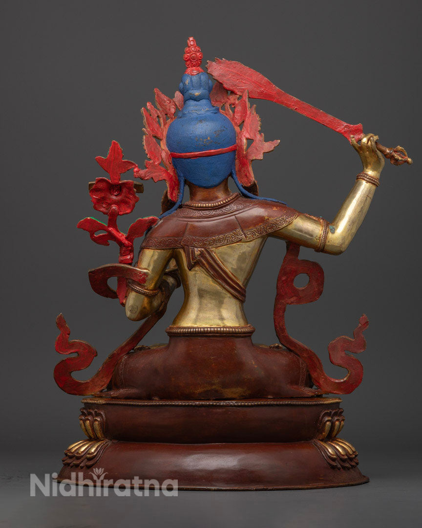 Sacred Manjushri Sword of Wisdom | Manjushree Statue