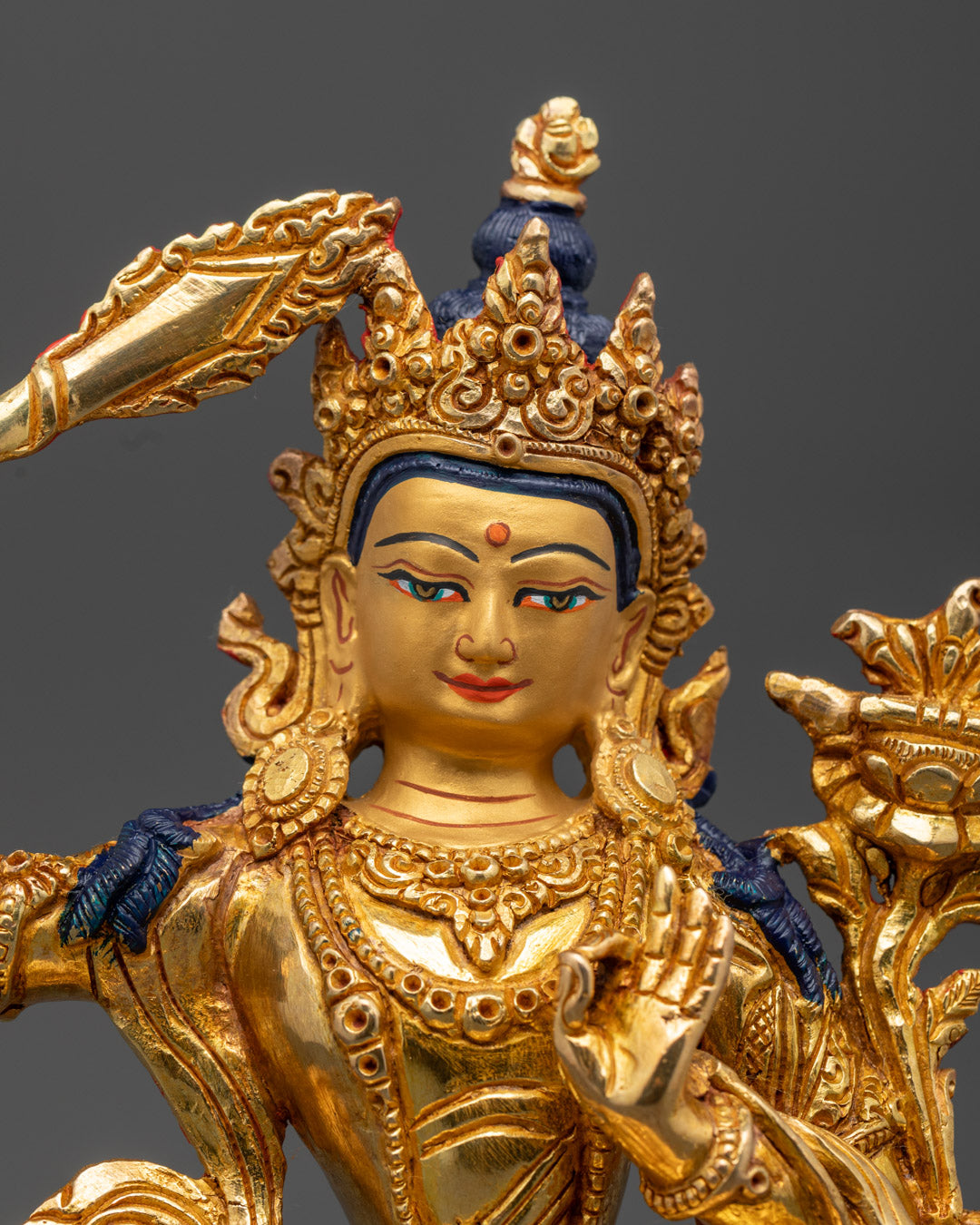 Manjushri Statue | Tibetan Buddhist Symbol of Knowledge