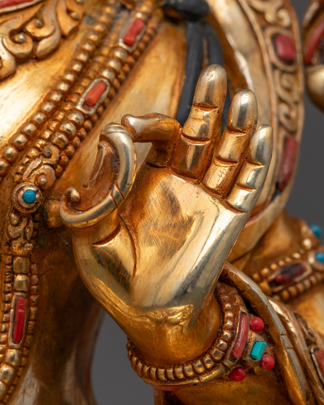 Manjushri Statue | Beautifully Crafted Buddhist Figure