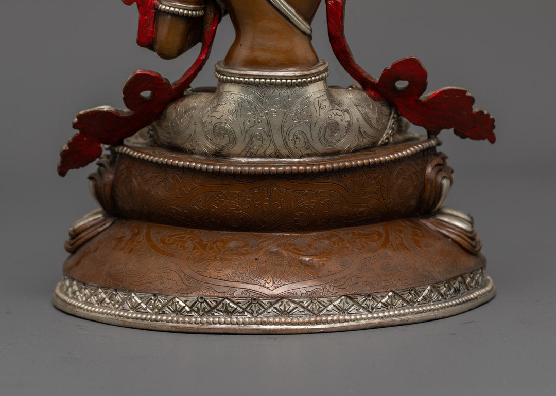 Exquisite Manjushri Sculpture | Nepali Buddhist Art