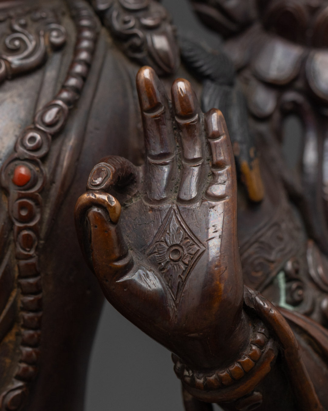 Manjushri Statue | Sacred Tibetan Buddha