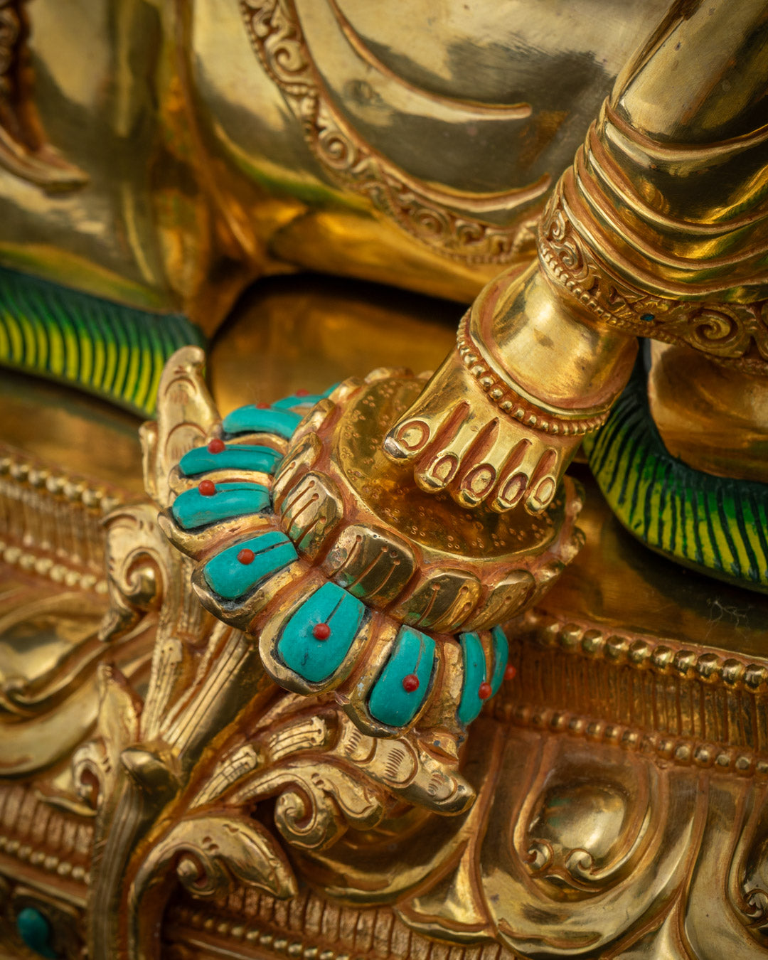 Handmade Manjushri Statue | Buddhist God of Wisdom