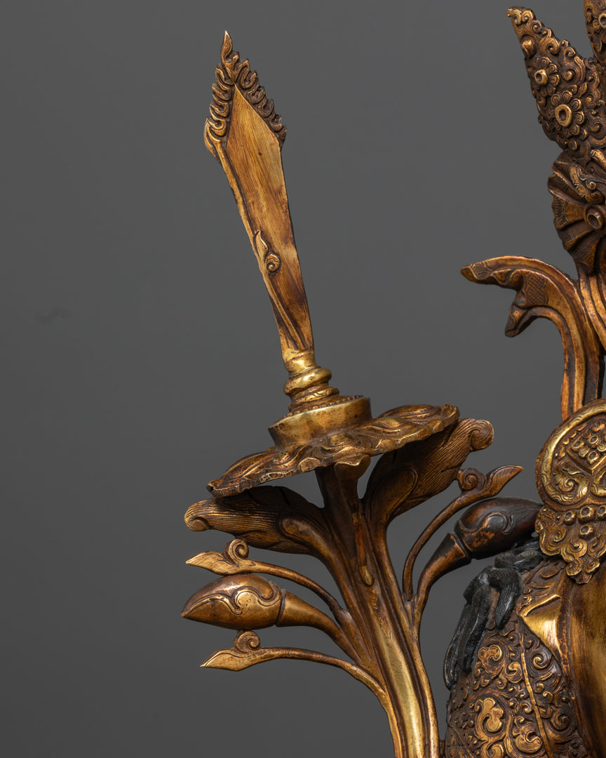 Antique Manjushri Statue | Tibetan Buddhism