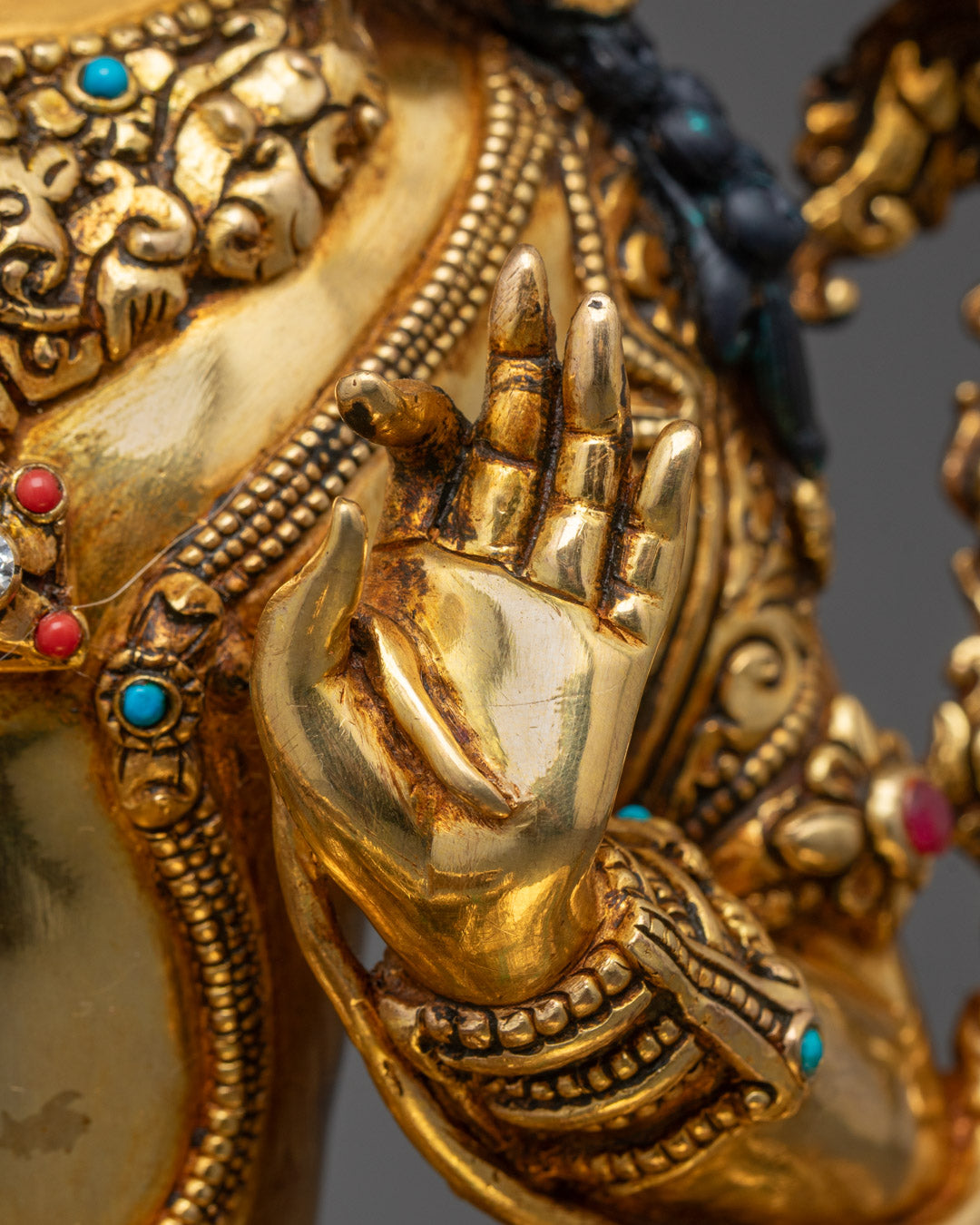 Beautiful Manjushri Statue for Sale | Wisdom Deity Sculpture